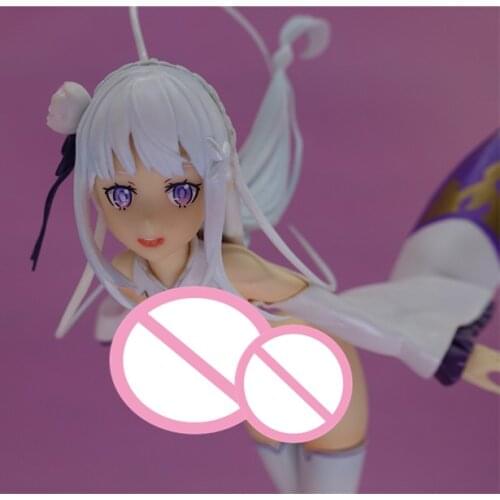 Re:Zero kara Hajimeru Isekai Seikatsu - Emilia 1/6 naked anime figures resin figure girl