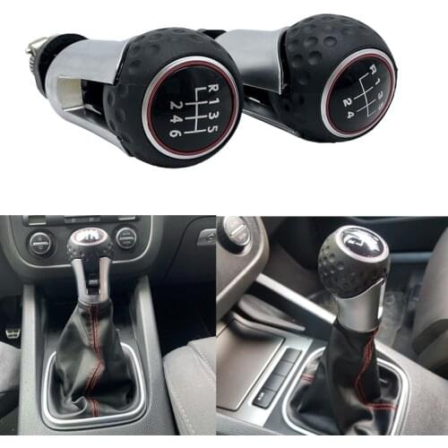 Car Styling Gear Shift Knob Lever Stick Pen for Volkswagen VW GOLF 4 IV MK4 GTI GTD R32 Bora Jetta Golf 5 V MK5 A5 6 MK6 7 MK7