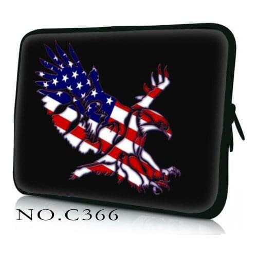 14 Notebook Case For Samsung Tab iPad Asus Acer Women Mens Gift Funda Chromebook Case 11.6 12 13 15 17 10 Laptop Bags USA Eagle