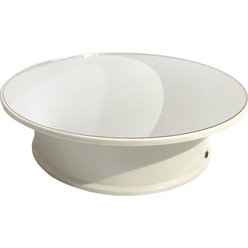 Electric Rotating Display Stand Mirror 360 Degree Rotation Jewelry Holder for Photography Video Shooting Props