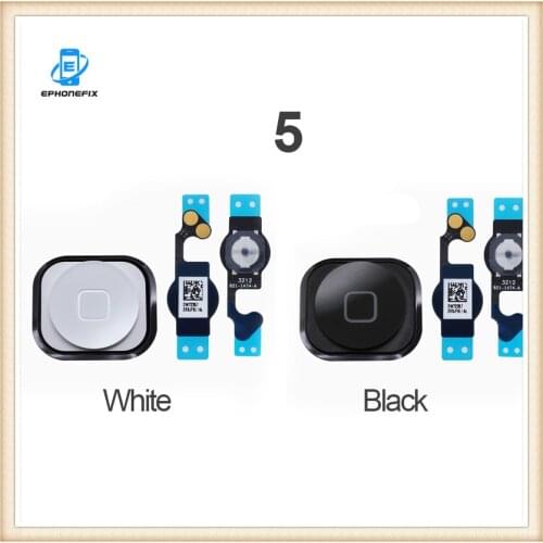 Home Button with Flex Cable for original iPhone 5 5S Home button Flex Assembly shipping