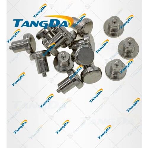 TANGDA pogopin 5*6 mm Connectors Copper needle copper pillar contact point Solder wire DIP No spring Female seat AG
