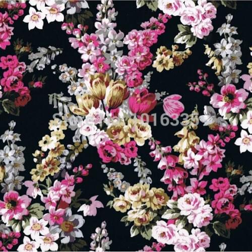 New Width 1.45 meter Cherry printed 100% cotton fabric , patchwork cotton fabric Poplin fabric for sewing