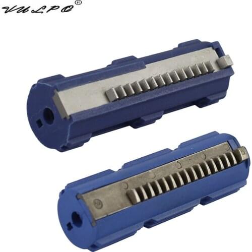 VULPO Full Steel 14/15 Half Teeth Piston For Ver2/3 Airsoft AEG Gearbox Hunting Paintball Accessories