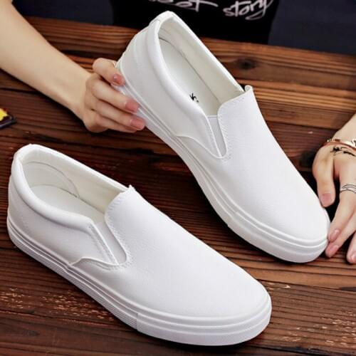 QWEDF Autumn Men Casual Comfort Shoes Sneakers Men Loafers Male Shoes Adult Office Shoes Increase Lazy mans foot D7-44