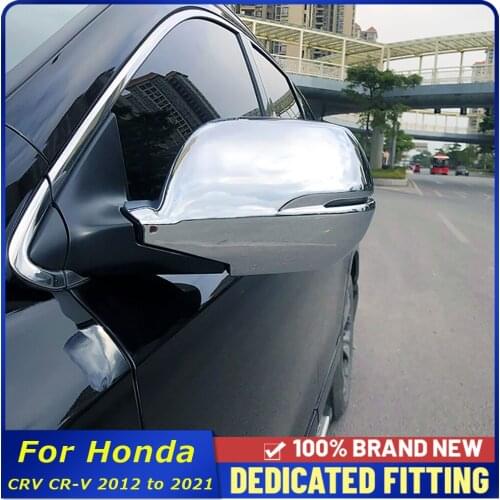 For Honda CRV CR-V 2012 to 2021 Car Rear View Rearview Side Glass Mirror Cover Frame