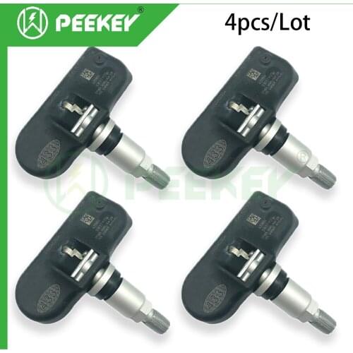 4pcs Tire Pressure Monitor System sensor TPMS sensor For RENUALT SAAB 407005578R 407009987R 8200023746 Tire Pressure sensor
