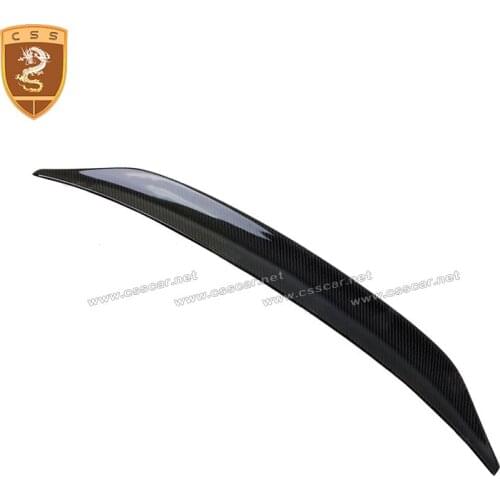 Dry Carbon Rear Spoiler Carbon Fiber Spoilers Wing For Aston Martin V8 Vantage Original Model Car OEM Style Rear Spoiler Wings