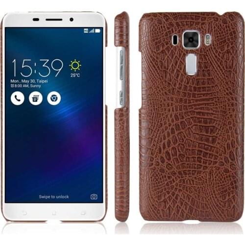 SUNBIN Luxury PU Leather Case For ASUS ZenFone 3 Laser (ZC551KL) 5.5" Crocodile Skin Back Cover Phone Protective Cases phone bag
