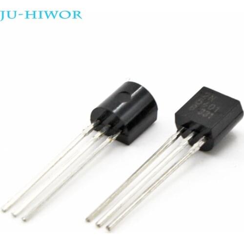 200pcs Transistors TO-92 2N5401 5401 Transistor PNP 0.6A 150V
