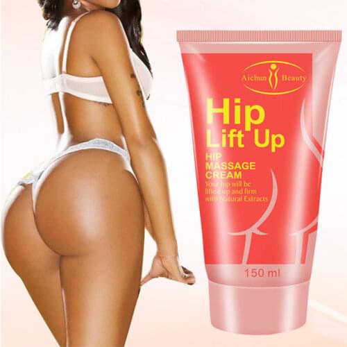 Buttocks Enlargement Hip Lift Up Body Cream Butt Enhancement Lifter Sexy Bigger Ass Effective Hip Enhancer Massage Cream 150g