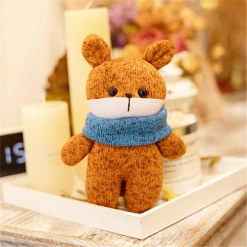 Korean Tale of the Nine Tailed Lee Xian Lee Dong Wook 15cm Keychain Handmade Wool Mini Doll Stuffed Fox New Gift Pendant Girls