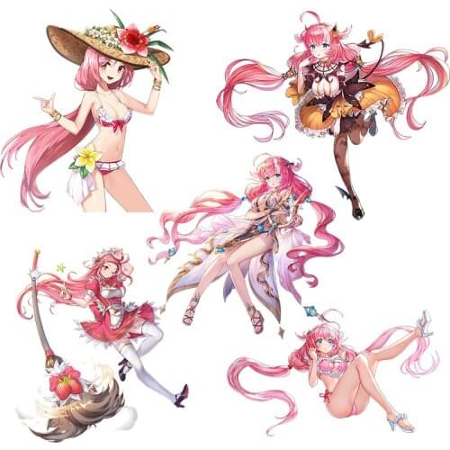 Three Ratels CDM352 Kings Raid Waterproof stickers for moto auto car Gift Bicycle Computer gabinete gamer decals