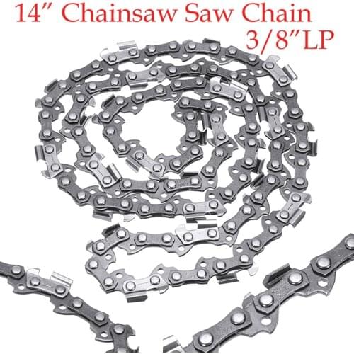 High Quality 14 Inch 52 Link Chainsaw Saw Chain Drive Link Pitch 3/8LP 050 Gauge Chainsaw Spare Replacement