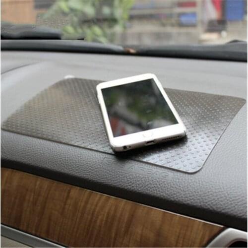 2pcs Car Dashboard Sticky Anti-Slip PVC Mat Non-Slip Sticky Pad For Phone Sunglasses Holder Car Styling Interior Accessories