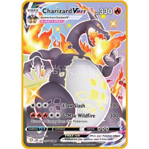 27 Styles Pokemon Metal VMAX Charizard Toys Hobbies Hobby Collectibles Game Collection Anime Cards