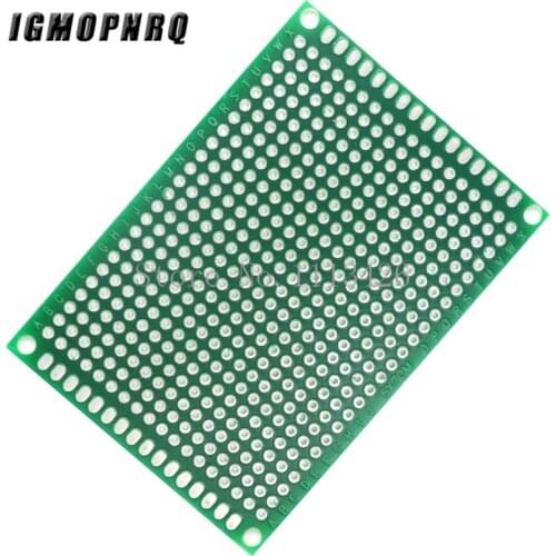 5pcs 5*7 PCB 5x7 PCB 5cm 7cm Double Side Prototype PCB diy Universal Printed Circuit Board