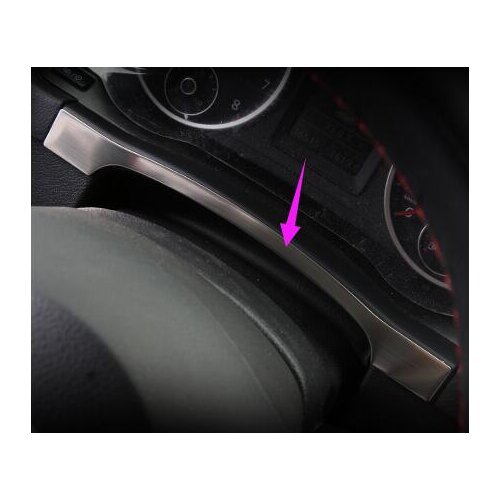 Automobile Instrument panel decorative stainless steel decorative patch for 2011-2015 for Volkswagen TIGUAN