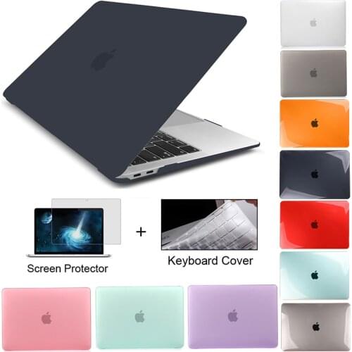 Laptop Case For Macbook Air 13 A2179 2020 Pro 11 12 13 13.3 15 A2289 New Touch Bar ID for Mac book Pro 16 A2141 +keyboard Cover