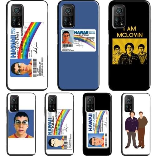 Mclovin Superbad For Xiaomi Mi 11 Ultra Note 10 Lite Mi 9T 10T Pro A3 Coque For POCO X3 Pro M3 F1 F3 Case