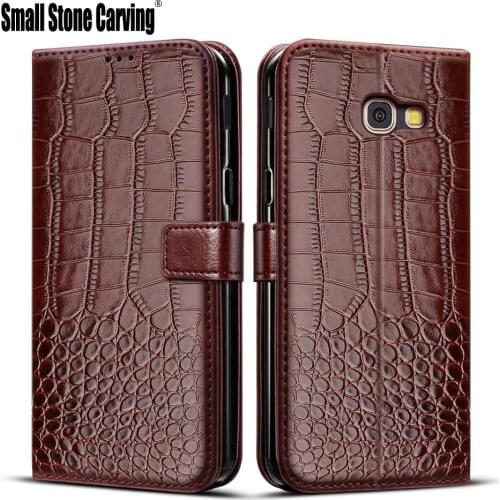 Card holder cover case for Samsung Galaxy A7 2017 leather protective case wallet phone Case for Galaxy A7 2017 A720F A7200