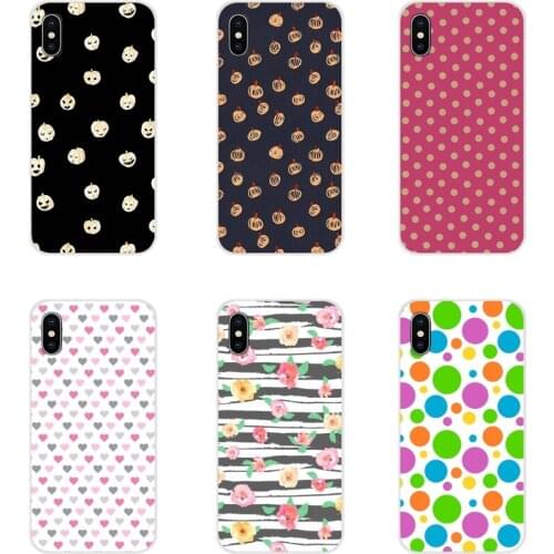 Polka Dots line For Xiaomi Redmi 4A S2 Note 3 3S 4 4X 5 Plus 6 7 6A Pro Pocophone F1 Accessories Phone Shell Covers