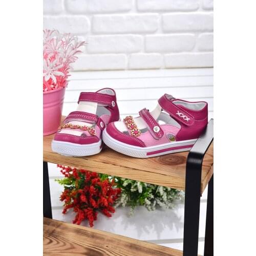 Kiko Lf 2223-28 Orto pedik Girl Kids Bebe Shoes Sandals