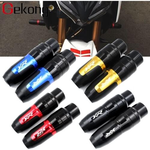 For BMW S1000RR S1000 RR S 1000RR 2010-2018 Motorcycle CNC Aluminum Frame Crash Pads Exhaust Sliders Crash Protector With logo