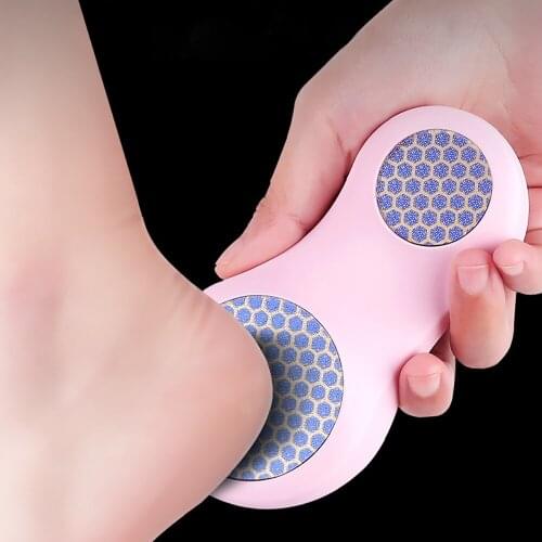 Double-sided Glass File Rubs Grind Stone Foot File Grinder Dead Dry Skin Callus Remover Foot Care Tools for Hard Cracked Clean