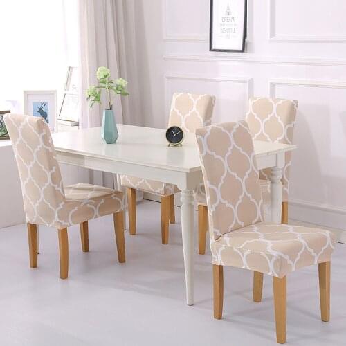 1/2/4/8 Pcs Home Textile Decor Modern Simplicity Suit Long Chair Back Polyester/Spandex Onepiece Stretch Elasticity Chair Cover