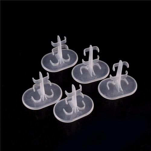 Hot Sale 5pcs Clear Doll Stand Display Holder For Dolls Stands Doll Accessories Doll Support Leg Holders Transparent