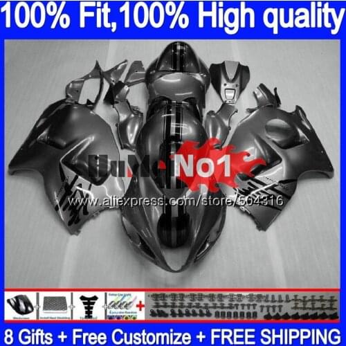 Injection For SUZUKI GSXR 1300 Hayabusa 2008 2013 2014 2015 2016 30MC.298 GLossy grey GSXR-1300 GSXR1300 08 13 14 15 16 Fairing