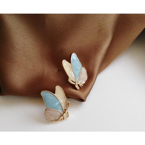 Butterfly Wing Ear Cuff Vintage Clip On Earrings for Women Clip Earings Jewelry Earcuffs Without Piercing No Ear Hole Earring