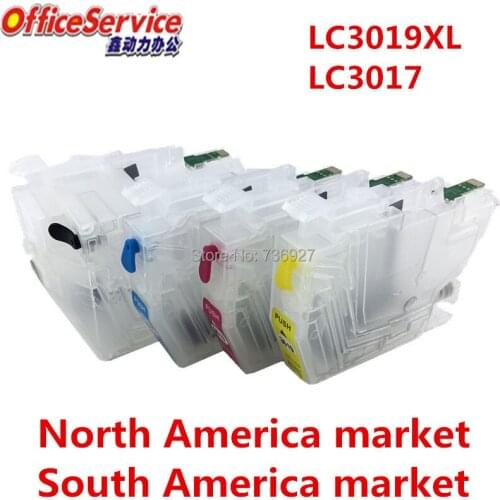 LC3019 LC3017 Empty refillable Ink Cartridge For Brother MFC-J5330DW MFC-J6530DW MFC-J6730DW MFC-J6930DW inkjet printer