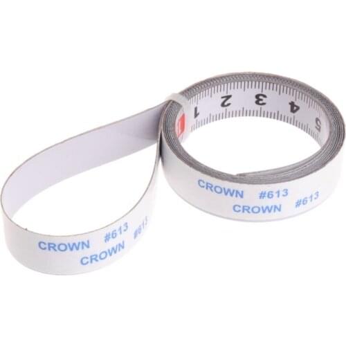 Miter Saw Tape Measure Self Adhesive Metric Steel Ruler Miter Track Stop Tape 1m Right To Left