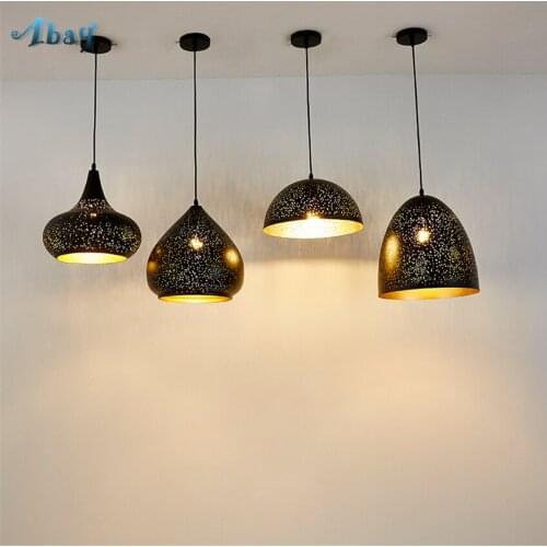 Loft Retro Starry Pendant Lights Coffee Restaurant Tea Shop Industrial Kitchen Dining Room Table Lamps Firefly De Light Fixtures