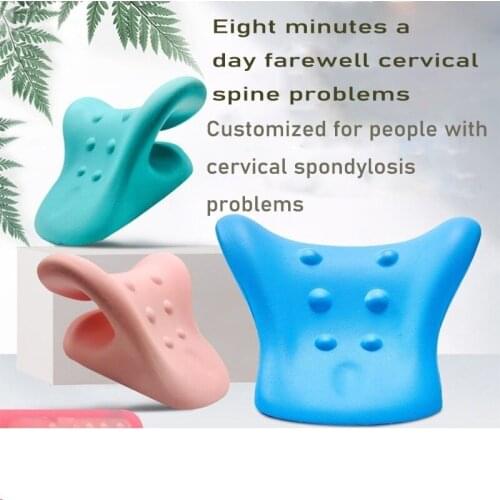 Cervical pillow repair curvature straight and reverse arch traction pillow bed orthosis neck pillow spine stretch sleep pillow