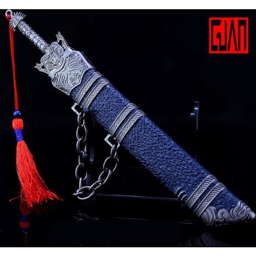 Zinc Alloy Weapon Toys Around The Magic Road Chen Qingling Tv Theater Edition Nie Mingynba Sheath Knife Weapon Alloy Weapon