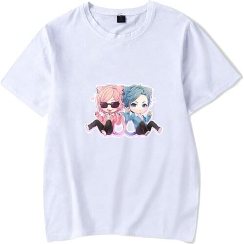 Hot Kpop Yarichin B Club Tshirt Short Sleeve Fashion Leisure Unisex All-match Dress up Cotton Summer Harajuku Streetwear Print