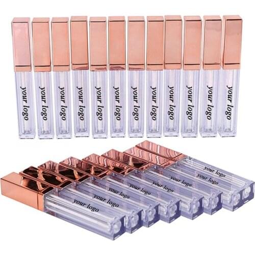 Lipgloss Tube Wholesale Cosmetic Empty Container Bulk 5ml Bottle Private Logo Customized Packaging OEM Make Your Own Brand