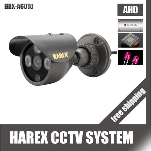 CMOS with IR-Cut filter 3pcs array leds AHD Camera 720P / 960P Indoor / Outdoor Waterproof CCTV Security Camera, free shipping