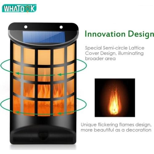 WHATOOK Solar LED Lights