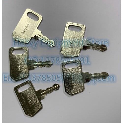 5 PCS 14644 replacement key For Bosch Benford Roller Bomag Ignition & Dumpers Neiman Merit Hatz Yanmar Belle Premier XT