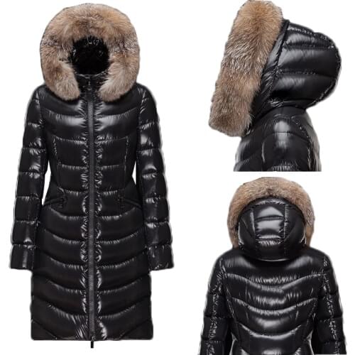 Womens Down Coats girls warm down 90% goose clothing winter jacket for girl children appropriate down jackets