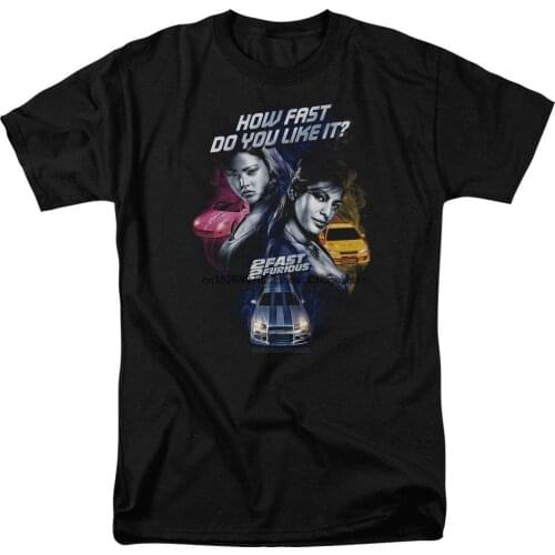 2 Fast 2 Furious How Fast Suki and Monica Black Shirts