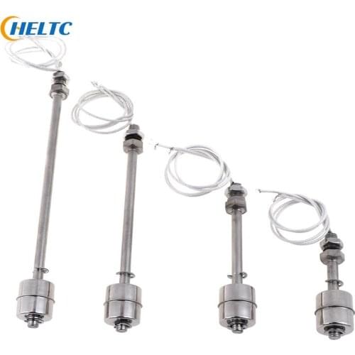 4Size Stainless Steel Float Switch Tank Liquid Water Level Sensor Double Ball Float Switch Tank Pool Flow Sensors