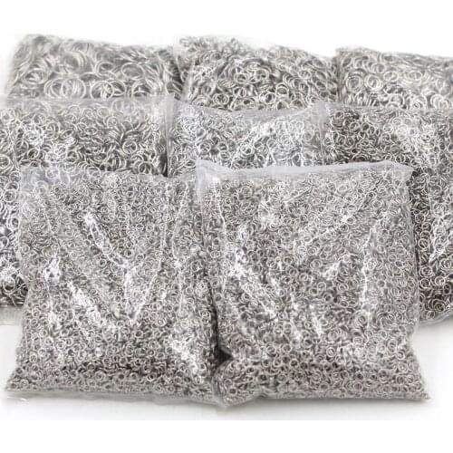 500 g/pack) DIY bracelet necklace common accessories iron Opening ring