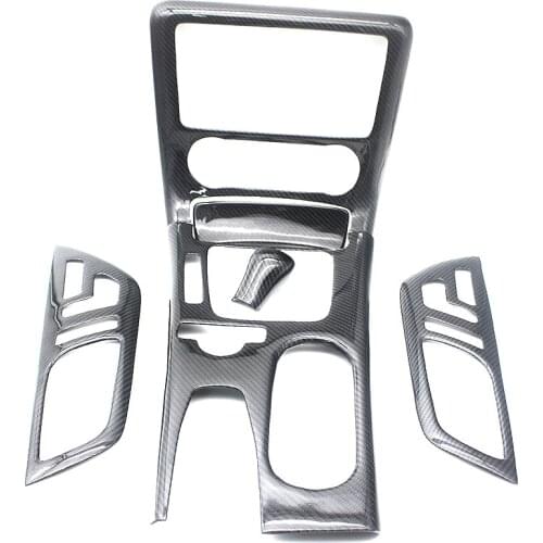 For Mercedes-Benz 11-12 SLK interior carbon fiber kit SLK 200 250 350 door modified real carbon fiber stickers package kit