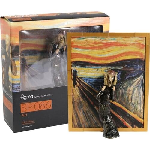 Figma SP-086 The Scream The Table Museum Collection Action Figure PVC Model Figurals