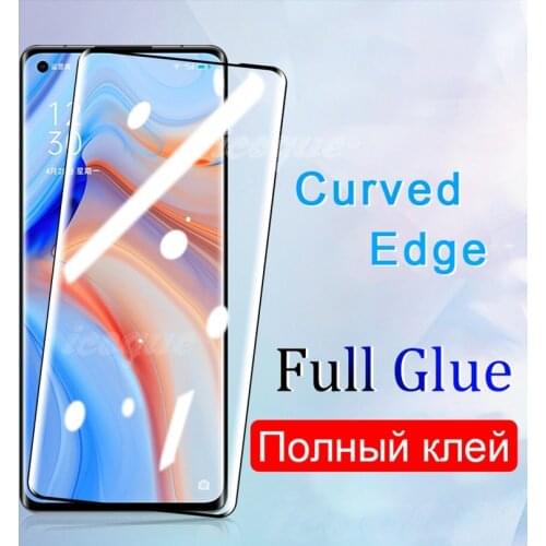 Curved Tempered Glass for Oppo Reno 3 Pro 5G 3pro Xiaomi Mi Note 10 Pro Screen Protector for Xiaomi Note 10 Lite Reno3 Pro Glass